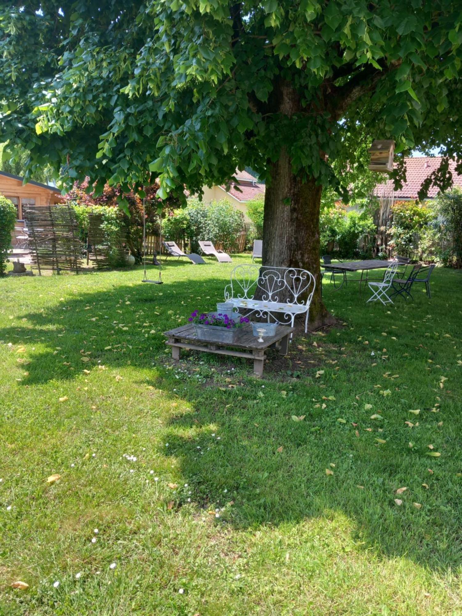 Bed and Breakfast Les Tilleuls Saint-Jean-d'Avelanne Exterior foto